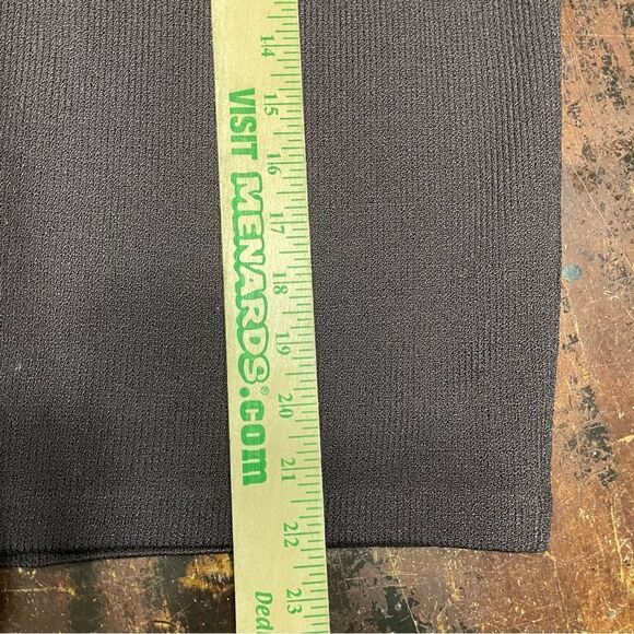 St John Collection 3Pc Knit Tank Pant Skirt Suit Chocolate Brown sz S 6 8 - Picture 11 of 13